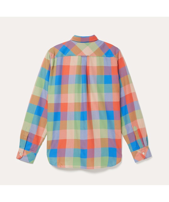 セール 70%OFF】HW カラフルチェックシャツ(503191218) | エーグル 