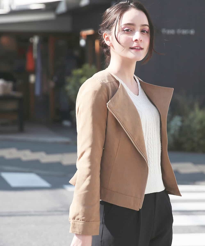 見事な セール 40%OFF】フェイクスエードライダースジャケット Jacket Outer