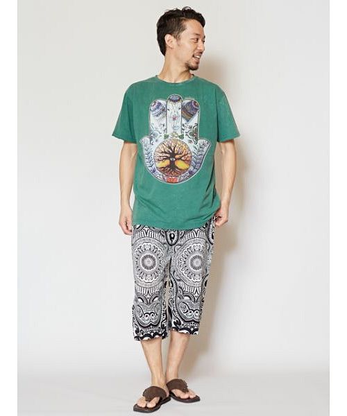 チャイハネ】エスニック柄メンズTシャツ TXX－0645(503146323