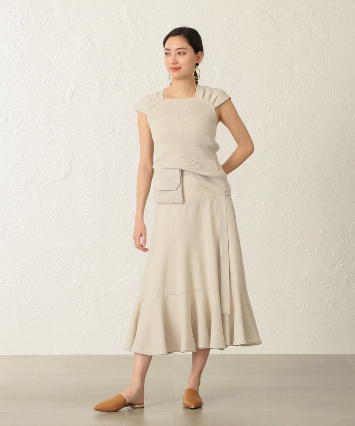 Marisol6月号掲載*【La maglia estate】ロングフレアスカート