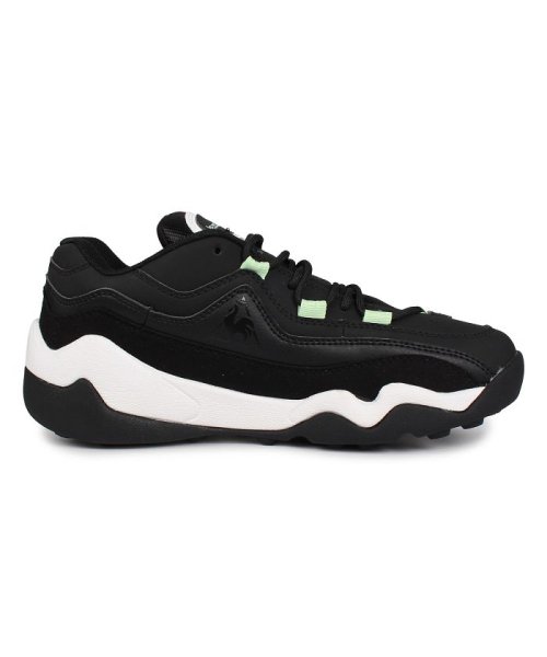 ルコック スポルティフ Le Coq Sportif スニーカー メンズ Lcs Tr 2 ブラック 黒 Ql2pjc25bm ルコックスポルティフ Lecoqsportif D Fashion