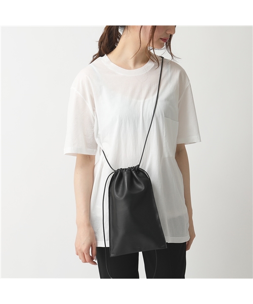 JIL SANDER ジルサンダー FLAT DRAWSTRING BAG-connectedremag.com