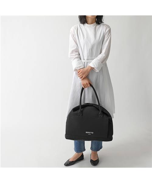 セール】【repetto(レペット)】B0334NF Sonate bowling bag ボーリングバッグ ダンスバッグ ハンドバッグ バレエ  410/Noir レデ(503196332) | レペット(Repetto) - d fashion