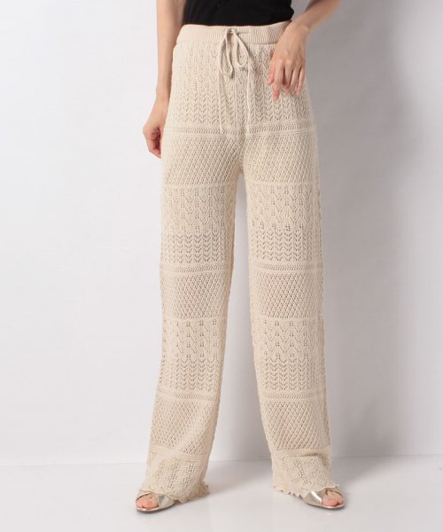 セール 40 Off スカシニットパンツ イング Ingni D Fashion