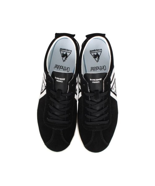 ルコック スポルティフ Le Coq Sportif La パピヨン スニーカー メンズ レディース La Papillon ブラック 黒 Ql1ojc62bk ルコックスポルティフ Lecoqsportif D Fashion