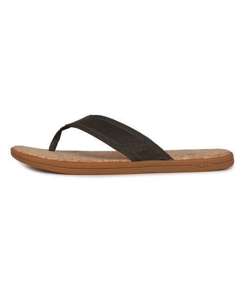 Ugg アグ サンダル ビーチサンダル シーサイド フリップ フロップ メンズ Seaside Flip Flop ネイビー ブラウン グリーン アグ Ugg D Fashion