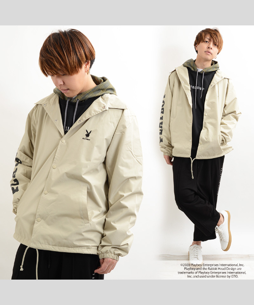 美品 90s プレイボーイ 羊革 レザージャケット ブルゾン S