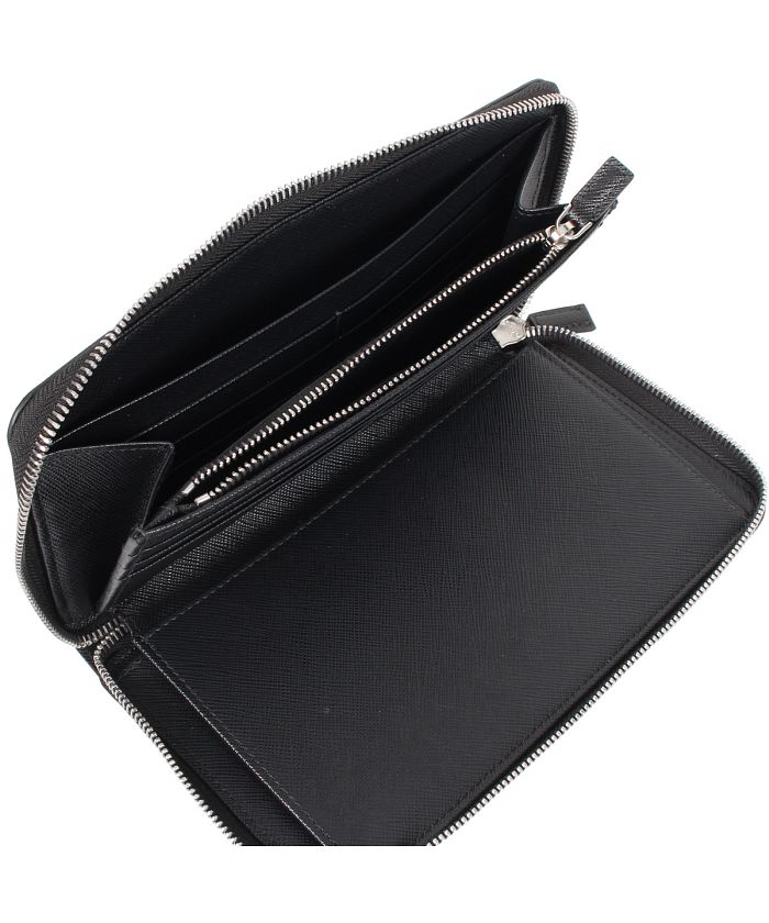 プラダ PRADA 財布 長財布 サフィアーノ メンズ ラウンドファスナー プラダ PRADA 財布 長財布 サフィアーノ メンズ ラウンドファスナー