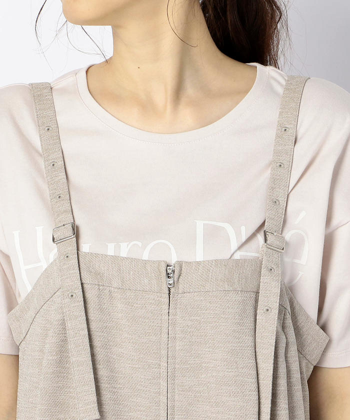 【未使用】FREDY&GLOSTER フレディクルール キャミサロペット セール 40%OFF】前ファスナーサロペット(503202599) | フレディ