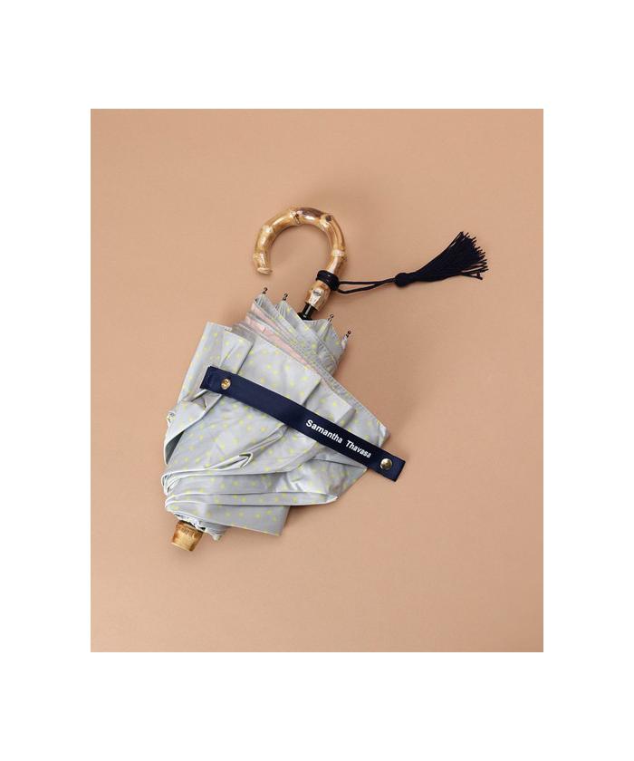 セール 50%OFF】バンブーハンドル折り畳み傘(503248595