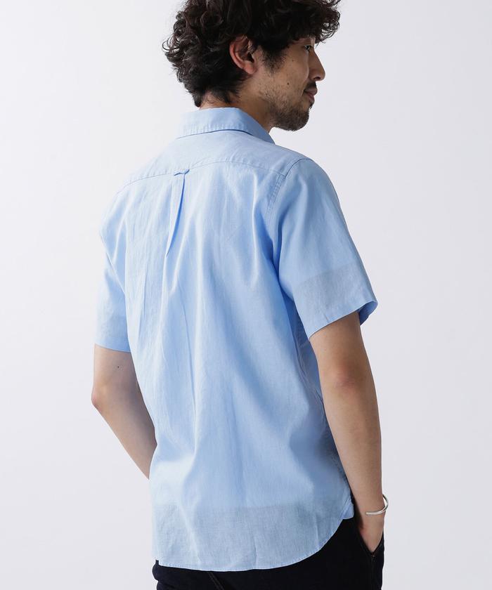 【新品未使用】BLUE FRONCE 　フレンチリネン半袖シャツ 楽天市場】【BLUE FRONCE】ブルーフロンセ フレンチリネンシャツ