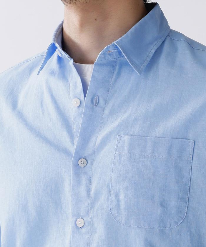 【新品未使用】BLUE FRONCE 　フレンチリネン半袖シャツ 楽天市場】【BLUE FRONCE】ブルーフロンセ フレンチリネンシャツ