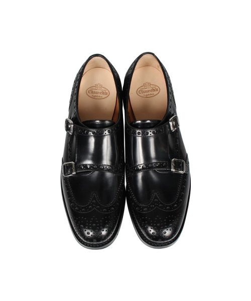 チャーチ Churchs ラナ モンクストラップ シューズ レディース Lana R ブラック 黒 Do0001 チャーチ Churchs D Fashion