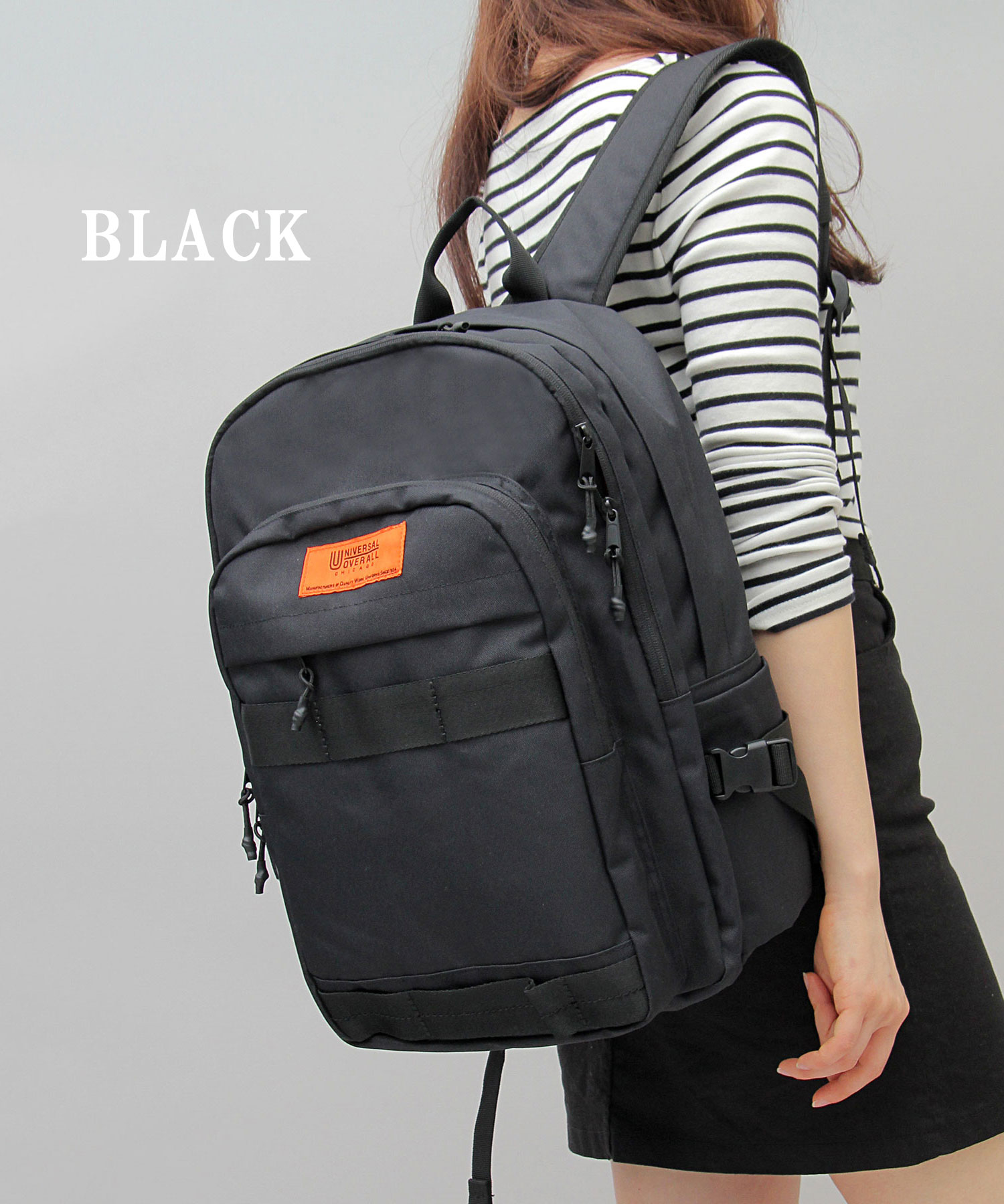 【WEB限定】ユニバーサルオーバーオールPOLARTEC フリース ブラック M UNIVERSAL OVERALL ユニバーサルオーバーオール トレーナー