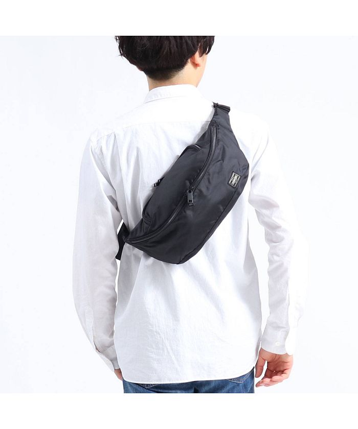 カラーブラック【新品】PORTER フラッシュ　ポーター ボディバッグ