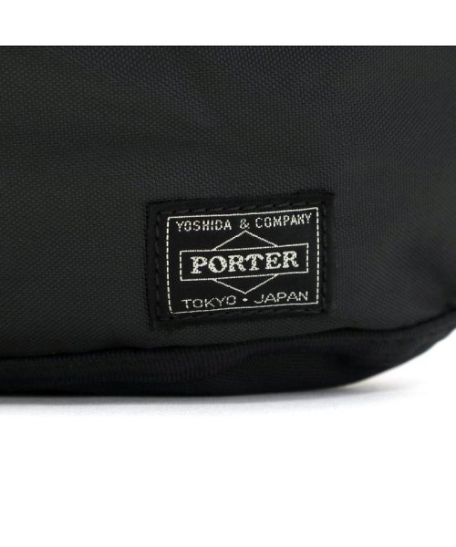 Yoshida Bag PORTER FLASH WAIST BODY BAG (L) Black 689-05952 MADE IN JAPAN  New