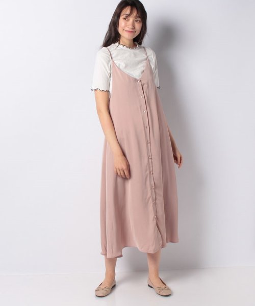 セール キャミワンピ ワイドリブプルオーバーセット オリーブデオリーブ Olive Des Olive D Fashion