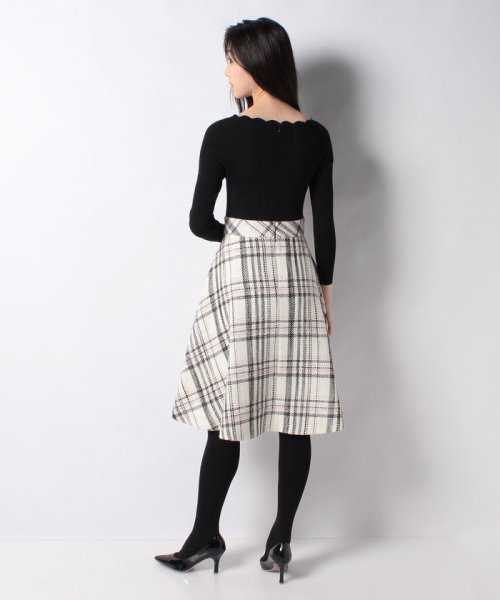 セール ファンシーチェックドッキングワンピース 502 レッセ パッセ Laisse Passe D Fashion セール ファンシーチェックドッキングワンピース 502 レッセ パッセ Laisse Passe D Fashion
