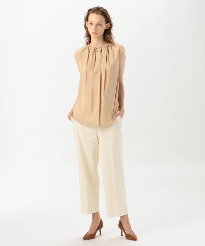 ella selectshopコットンタイプライターギャザーブラウスエラセレクト ella selectshopコットンタイプライターギャザーブラウスエラ