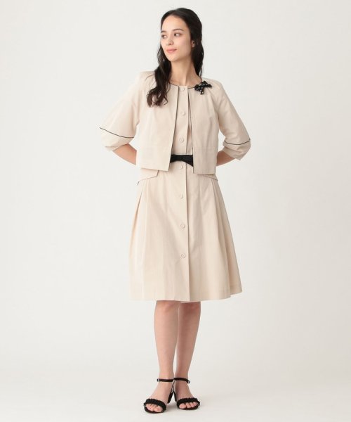 セール トリアセタフタワンピース トゥービーシック To Be Chic D Fashion