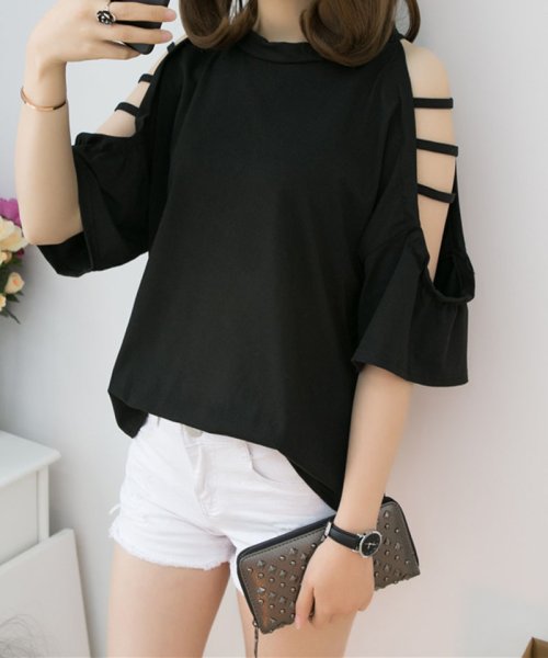 セール Tシャツレディース カットソー 大きいサイズ 伸縮性 春服 夏服 肩出し シースルー ショッピングゴー Shoppinggo D Fashion セール Tシャツレディース カットソー 大きいサイズ 伸縮性 春服 夏服 肩出し シースルー ショッピングゴー Shoppinggo D Fashion