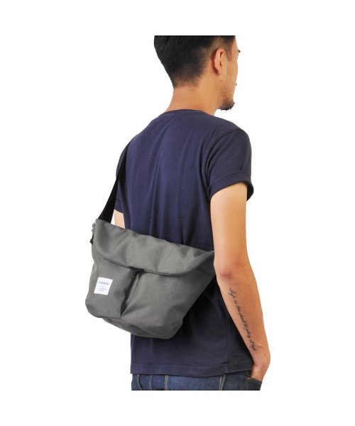 ハロルル hellolulu ショルダーバッグ バッグ カセン KASEN メンズ レディース 5L ダーク グレー チャコール ダーク ブルー ブラック 黒 (503030201) | ハロルル(hellolulu) - d fashion