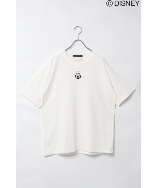 セール ミッキーワンポイント刺繍tシャツ ヴァンス エクスチェンジ Vence Exchange D Fashion