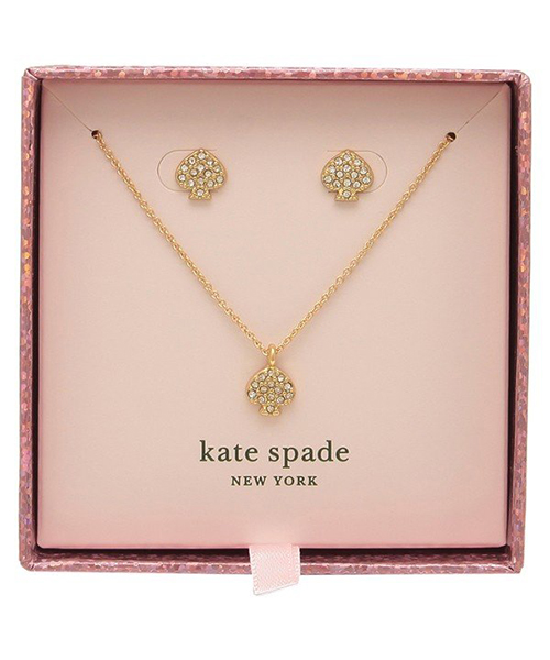 KATE SPADE ケイトスペード 星ビジュー セットアップ ネックレス