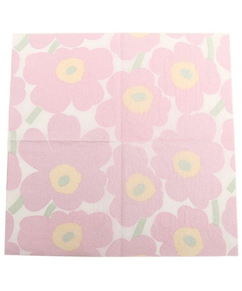 マリメッコ ナプキン Marimekko ライトピンク マリメッコ Marimekko D Fashion