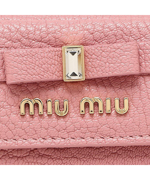 専用21日までお取り置き☻miumiu 長財布