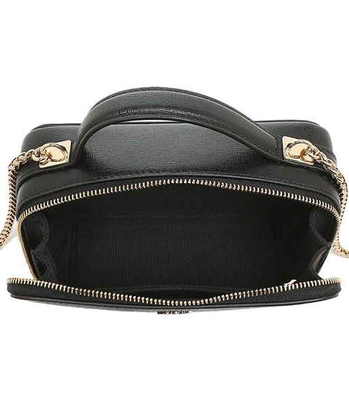 FURLA ブラック ハンドバッグ FURLA フルラ Furla Nuvola ボストンバッグS NERO ブラック