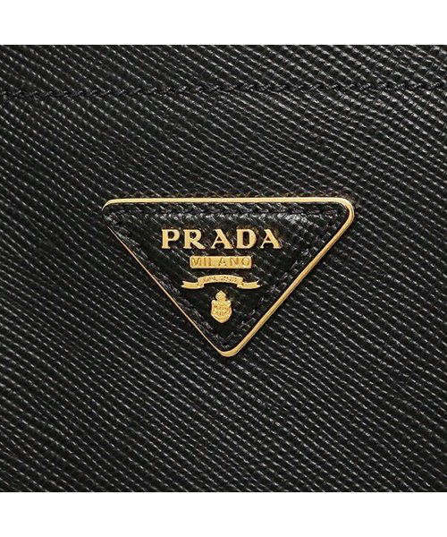 クーポン】【セール 20%OFF】プラダ トートバッグ ショルダーバッグ レディース PRADA 1BG775 2A4A F0LJ4 ブラック  レッド(503286848) | プラダ(PRADA) - d fashion