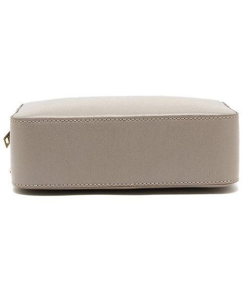 FURLA フルラ ベージュ ショルダーバッグ ゴールド金具 FURLA フルラ ショルダーバッグ レザー ゴールドチェーン