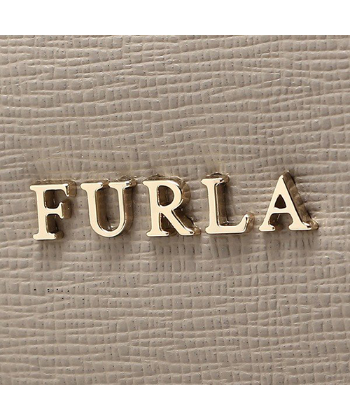 FURLA フルラ ベージュ ショルダーバッグ ゴールド金具 FURLA フルラ ショルダーバッグ レザー ゴールドチェーン
