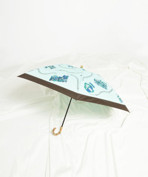 セール Manipuri セレナーデショートアンブレラ ビアッジョブルー Viaggio Blu D Fashion