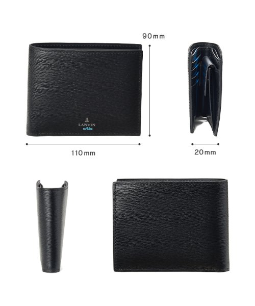 ランバンオンブルー 二つ折り財布 メンズ レディース ブランド Lanvin En Bleu ワグラム ランバン Lanvin D Fashion