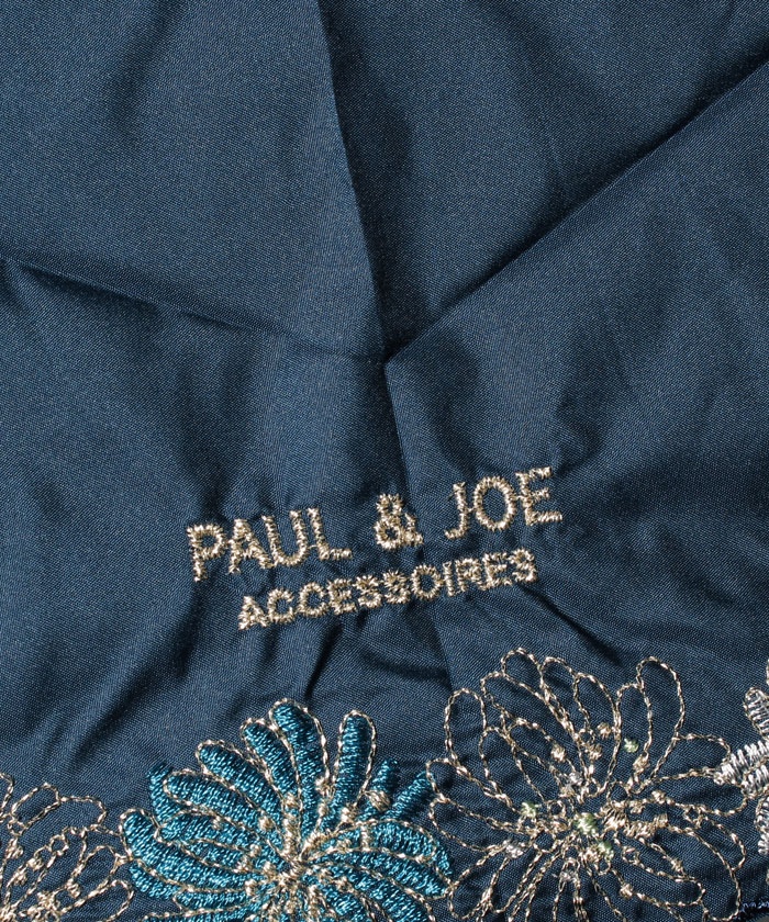 新品PAUL&JOE日傘雨傘晴雨兼用 折りたたみ傘 クリザンテーム刺繍 ネイビー 楽天市場】晴雨兼用 日傘 PAUL&JOE ACCESSOIRES ポール＆ジョー