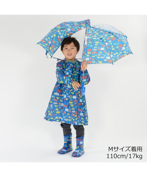 子供服 Kids Foret キッズフォーレ 車 恐竜総柄かさ 傘 Ss M B キッズフォーレ Kids Foret D Fashion