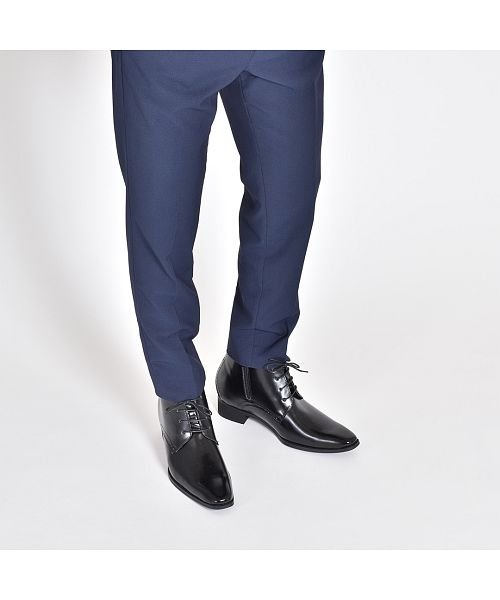 セール 42 Off シークレットブーツ レディース シークレットシューズ メンズ ショートブーツ ブラック 黒 コスプレ 男装 5cm インヒール 可愛い 人気 おしゃれ ブランド シュベック Svec D Fashion