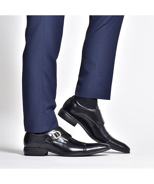 セール 50%OFF】シークレットシューズ ビジネスシューズ モンク