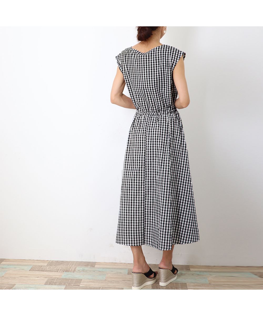 クーポン】【セール40%OFF】リネン風ワンピース レディース 春夏