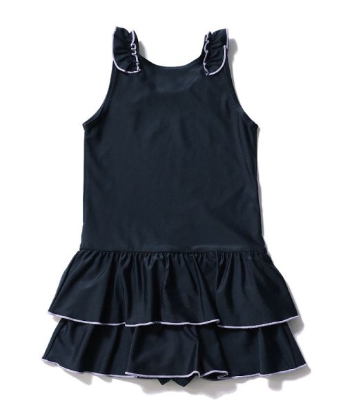 セール 女児フリルワンピーススクール水着 デビロック Devirock D Fashion セール 女児フリルワンピーススクール水着 デビロック Devirock D Fashion