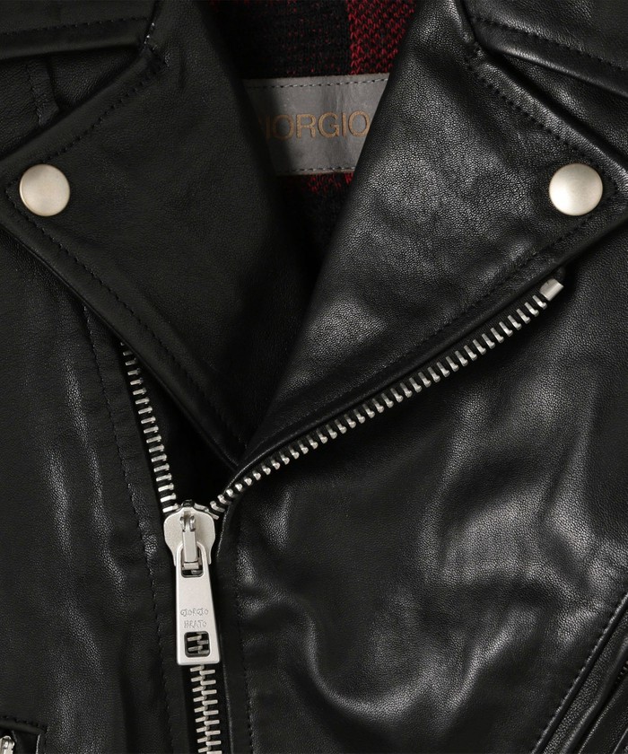 定価20万円❣️ GiorgioBrato レザージャケット　風合加工 定価20万円❣️ GiorgioBrato レザージャケット 風合加工 - メルカリ
