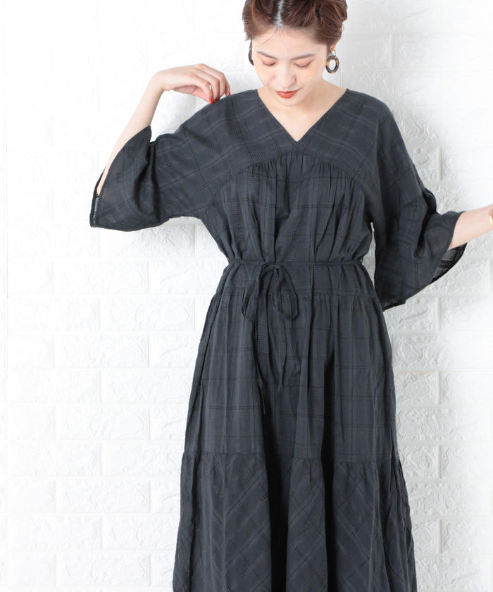 セール 30%OFF】【ne Quittez pas/ヌキテパ】ドビーチェック