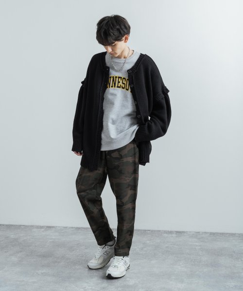 セール50 Off シェフパンツ イージー メンズ レディース ワイド テーパード コック ビストロ 無地 チェック カモフラ 迷彩 レオパード ヒョウ 総柄 カジュアル ストリー ロッキーモンロー Rocky Monroe D Fashion