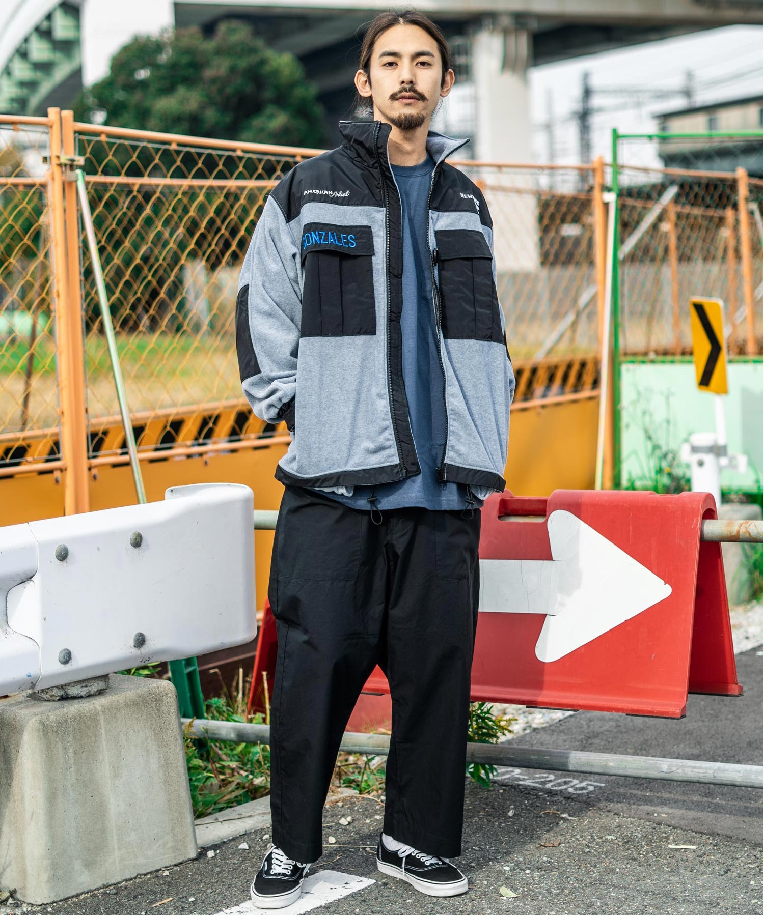 デッキパンツ ワイド テーパード バルーン メンズ レディース ユニ