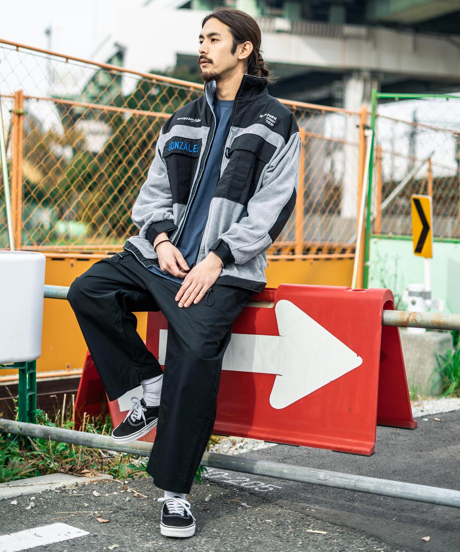 デッキパンツ ワイド テーパード バルーン メンズ レディース ユニ