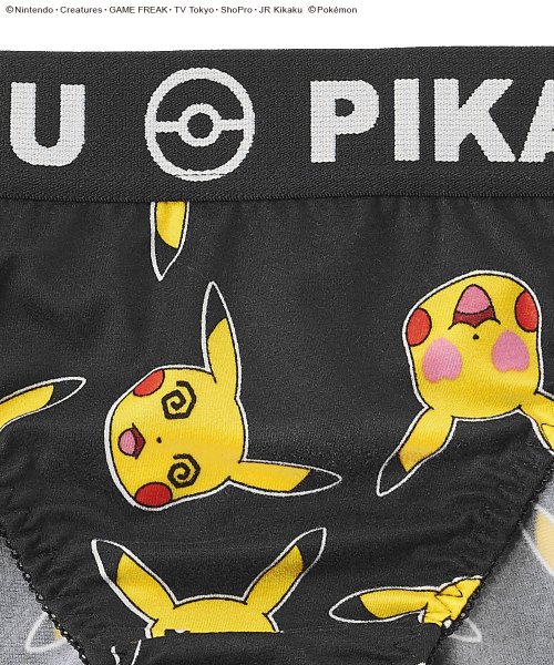 セール10 Off スタンダードショーツ 女性 ポケモン ピカチュウ 総柄 プレーンショーツ 下着 パンツ ショーツ カジュアル かわいい 可愛い お揃い カップル レディース パ エメフィール Aimerfeel D Fashion