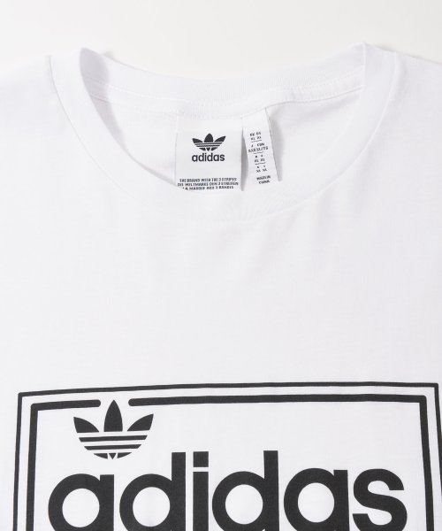 セール Adidas アディダス オリジナルスニューアイコンボックスロゴ半袖tシャツ ルヴニール Revenil D Fashion