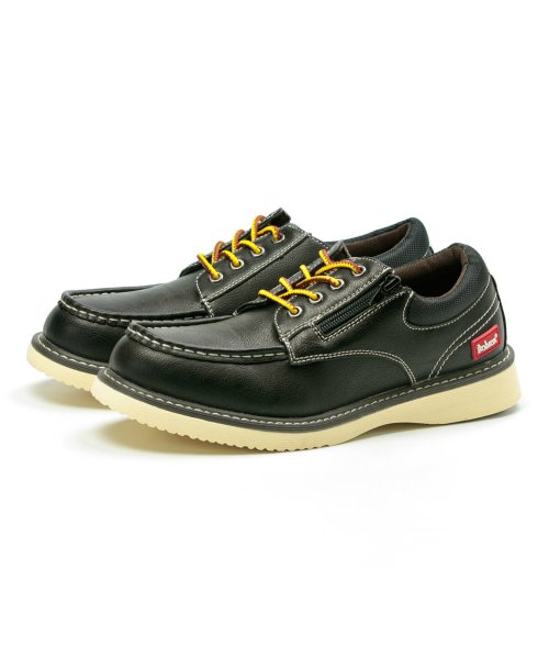 メンズ スニーカー カジュアル Bobson ボブソン ステッチ レースアップシューズ 紐靴 Kh フットプレイス Foot Place D Fashion
